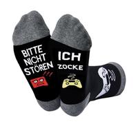 Calcetines para jugar a los jugadores regalo Crazy Socks Gaming regalos locos para jugadores personalizados cosas divertidas regalos geniales por favor no molestar yo jugando cosas lindas motivo de