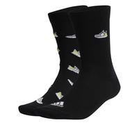 Calcetines para niños adidas Run X Ultraboost Shoe Love Graphic (x2) 34/36