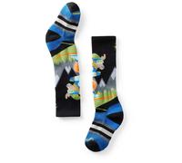 Calcetines para niños Smartwool Kids' Wintersport Full Cushion Mountain Moose OTC Socks Talla de calcetines: 29-32 / Color: negro