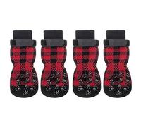 Calcetines para perros - para sentirse bien, botas para perros, protección de patas, calcetines antideslizantes para perros | zapatos impermeables para perros para días lluviosos de invierno, botas