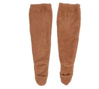 Calcetines Peludos por Encima de la Rodilla, Medias Cálidas de Felpa Gruesas y Suaves para Piernas, Calcetines Extralargos para Dormir en Casa de Invierno, Calcetines hasta el Muslo para Botas