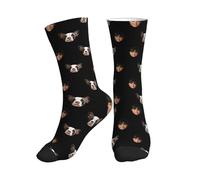 Calcetines Personalizados con foto Socks Personalizada divertidos con imagen Calcetines con cara Personalizado Regalo Pon foto tu y tu perro, gato u otras mascotas para Propio Familia Amigos Amantes