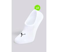 Calcetines Pinkies Deporte Puma Pack 2 Blancos talla L
