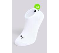 Calcetines Pinkies Deporte Puma Pack 3 Blancos talla L