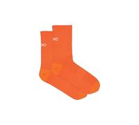 POC Cadence Road Calcetines para ciclista S Naranja