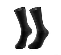 Calcetines profesionales de ciclismo de media pantorrilla con tiras antideslizantes de silicona y agujeros de aire transpirables, absorción de humedad para ciclismo de carretera y actividades
