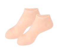 Calcetines protectores para pies secos: calcetines de silicona reutilizables para hidratación, ideal para cura de y spa y pies, material impermeable y duradero | Tratamiento intensivo para Ta