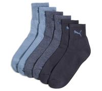 Calcetines PUMA cortos unisex (3 pares), Ropa, Azul, 39-42