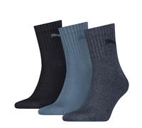 Calcetines PUMA cortos unisex (3 pares), Ropa, Azul, 39-42 39-42