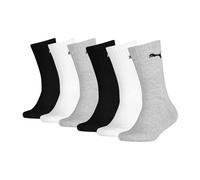 PUMA Calcetines gris / negro / blanco, Talla 31-34