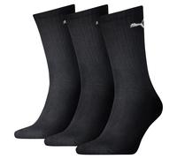 Calcetines PUMA Crew unisex (3 pares), Ropa, Negro, 43-46 43-46