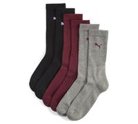 Calcetines PUMA Crew unisex (3 pares), Ropa, Rojo, 35-38 35-38
