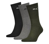 PUMA Sport 3p Calcetines, Green Combo, 43-46 Hombre