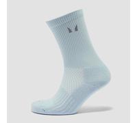 Calcetines reflectantes para correr de MP (paquete de 2 pares) - Mantequilla/Azul bebé - UK 6-8