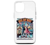 Calcetines retro Rockabilly y grupo de los años cincuenta a juego Carcasa para iPhone 12/12 Pro