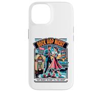 Calcetines retro Rockabilly y grupo de los años cincuenta a juego Carcasa para iPhone 14