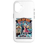 Calcetines retro Rockabilly y grupo de los años cincuenta a juego Carcasa para iPhone 16
