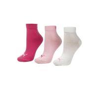 PUMA Unisex Quarter Plain, Calcetines Unisex adulto, Rosa Lady, 39-42