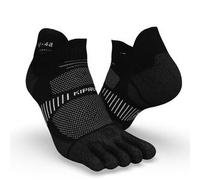 Calcetines Running KIPRUN run900 5 Dedos Finos Invisibles negros 39/40