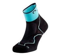 Calcetines de trail lurbel desafio three negro/azul costa 39 - 41