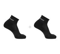 Salomon - Evasion Ankle 2-Pack - Calcetines multifuncionales EU 36-38 black