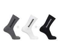 SALOMON Everyday Crew 3-pack - Unisex - Negro / Blanco / Gris - talla 39/41- modelo 2025