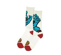 Calcetines Santa Cruz - Screaming Hand blanco talla: OSFA (Talla única para todos sexos)