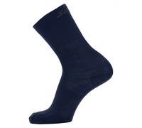 Calcetines SANTINI Altos De Lana Azul Náutico