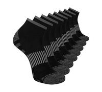 Calcetines Skechers Classic Quarter Crew para mujer, paquete de 10 unidades, con ajuste cómodo y plantilla acolchada