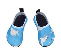 Calcetines Ski Niños - Zapatos De Natación para Niños Zapatos De Playa para Exteriores De Fondo De Fondo Zapatos De Buceo Y Esnórquel (Blue 2-3 Years)