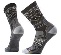 Calcetines Smartwool Hike Light Cushion Mountain Range Crew Talla de calcetines: 38-41 / Color: negro/gris