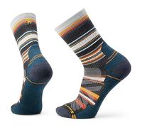 Calcetines Smartwool Hike Light Cushion Panorama Crew Talla de calcetines: 42-45 / Color: gris/naranja