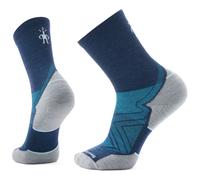Calcetines Smartwool Run Targeted Cushion Mid Crew Socks Talla de calcetines: 46-49 / Color: azul/gris