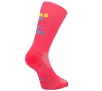 Calcetines Sporcks Girls Can Do Rosa Azul Amarillo, Talla XS