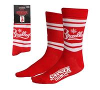Calcetines Stranger Things con Gráficos Retro para Adultos | Media Oficial Estilo Ochentero