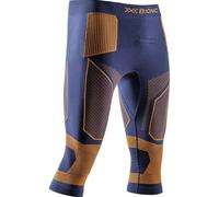 Calcetines técnicos de esquí de competición para hombre X-BIONIC ENERGY ACCUMULATOR LIGHT PANTS 3/4 (MARINO/NARANJA)