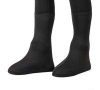 Calcetines térmicos de buceo para hombres y mujeres, botines elásticos de neopreno para buceo, esnórquel, surf, forro de aleta de natación a prueba de arena que protege los pies de arañazos, negro