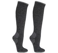 Calcetines térmicos de felpa "EXTREM-WÄRMEND" CORDURA® con lana de alpaca para hombre, color antracita, paquete de 2 unidades, antracita, 39-42