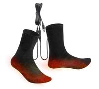 Calcetines térmicos de invierno - 9 x 20 x 23 cm | Calentador de pies largo | Calentador de pies rápido a prueba de frío | Calefacción USB transpirable para senderismo, viajes, caminar, deportes al