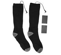 Calcetines Térmicos Eléctricos, Calcetines Térmicos de Invierno, Algodón Grueso, Lavable, Calcetines Térmicos con Batería, Calentador de Pies para Invierno, Exterior, Interior, Trabajo, Esquí, Caza, a