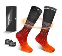Calcetines Térmicos para Hombre Mujer Batería Recargable Calcetines Eléctricos en Invierno Frío Calcetines Térmicos para Caza Camping Esquí Senderismo Pesca Montar Motociclismo