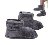 Calcetines Térmicos USB Para Uso En Interiores Calentadores Eléctricos, Cinco Temperaturas Mujeres Hombres Clima Frío Adultos Zapatos Para Estudiar, Leer, Trabajar