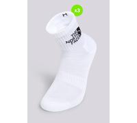 Calcetines de Montaña The North Face Multi Sport Cush Quarter 3P Blanco 41 - 43