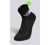 The North Face NF0A882GJK3 MULTI SPORT CUSH QUARTER SOCK 3P Socks Hombre TNF BLACK Tamaño L