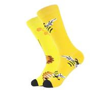 Calcetines tobilleros de animales elegantes, elásticos, divertidos, diseños de animales, calcetines de invierno cálidos para botas de invierno, calcetines asimétricos, f, Talla única