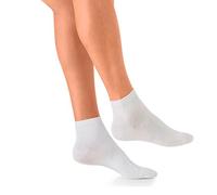 Calcetines Tobilleros Pack 3 - Blanco - 43-46