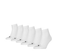 Calcetines tobilleros PUMA unisex (paquete de 6), Accesoiros, Blanco, 43-46