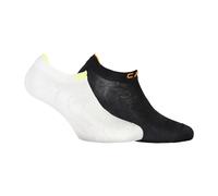 CMP - Calcetines deportivos ultraligeros para niños, Blanco negro, 34/36