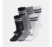 Calcetines Under Armour Essential (6 pares) - Negro/Blanco/Gris / M
