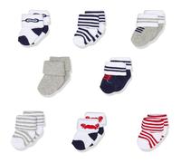 Calcetines unisex de rizo para beb?s y reci?n nacidos Luvable Friends, talla n?utica, 6 unidades